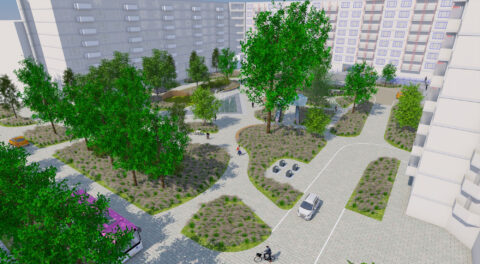 Impressie Croydonplein