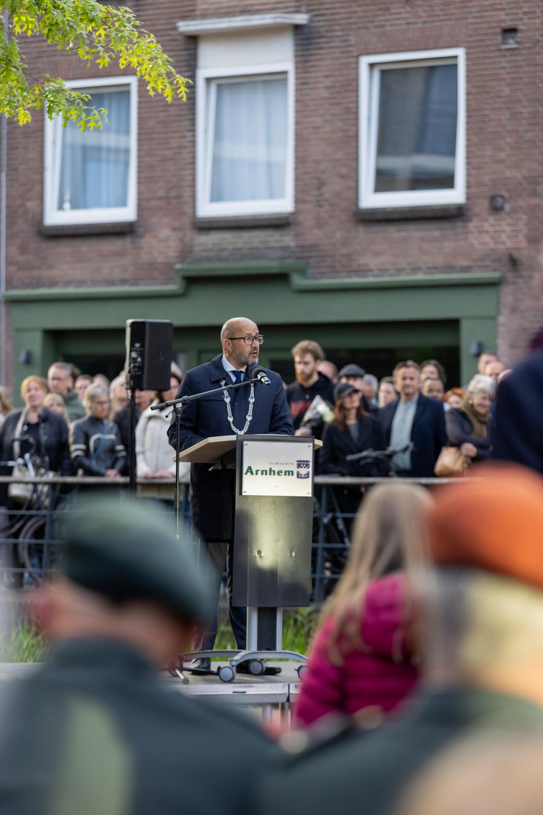 Speech Dodenherdenking door Ahmed Marcouch